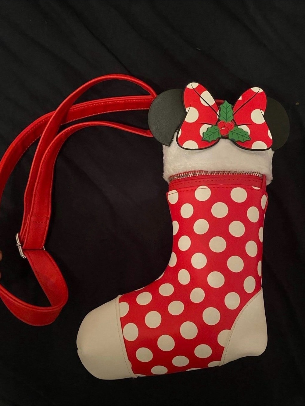Lounge-fly Minnie Mouse Stocking Cosplay Crossbody Bag